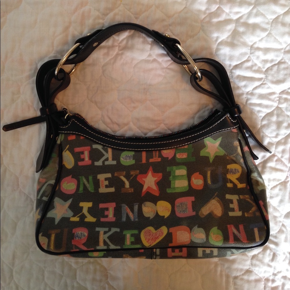 Classic Dooney & Bourke Multi-colored Hand Bag